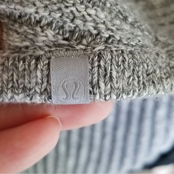 Lululemon As Promised Cardigan Heathered Speckled Black Style W3CQ7S Siz… - Picture 14 of 14